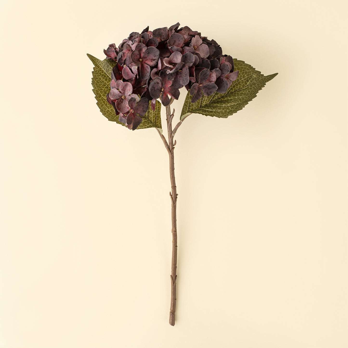 Heirloom Hydrangea Stem, Deep Purple