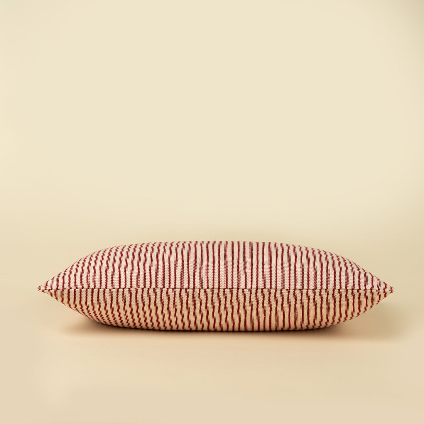 Red Ticking Pillow