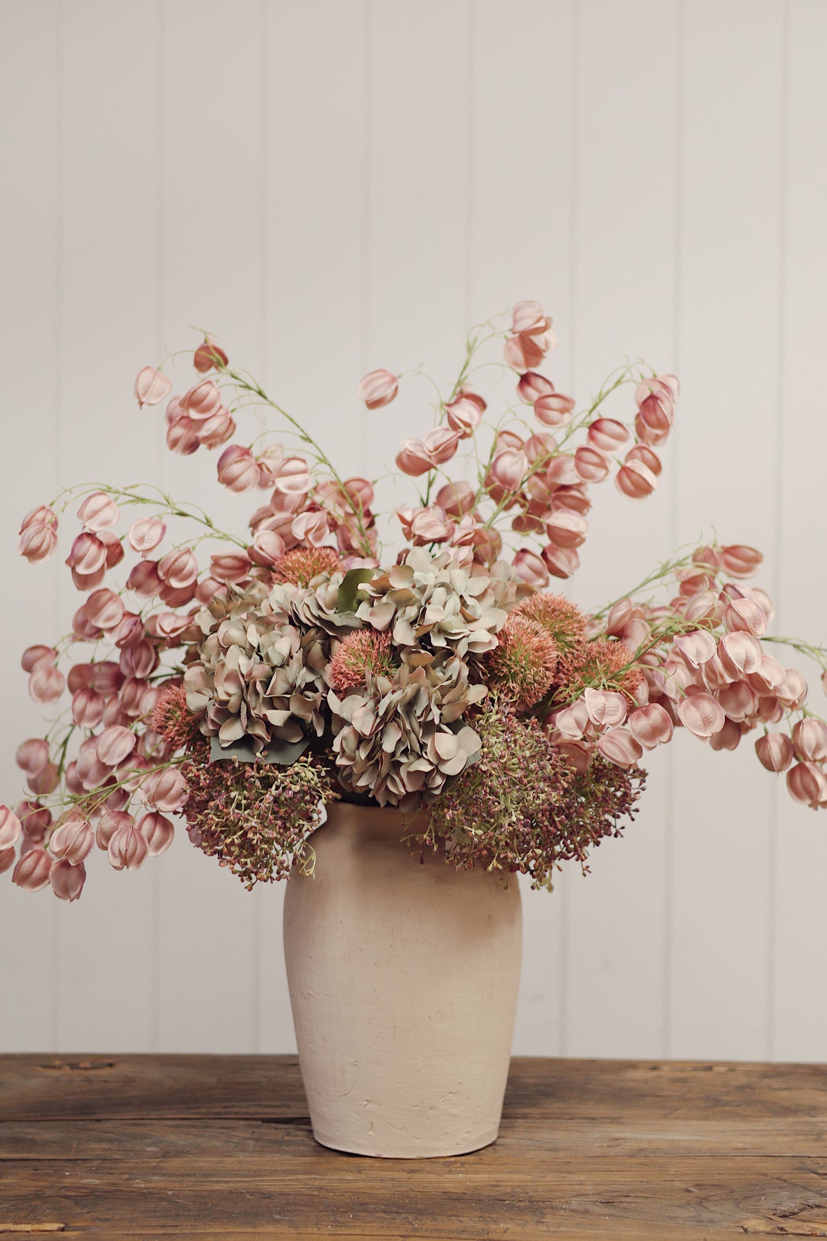 Lantern Flower Stem, Dusty Pink