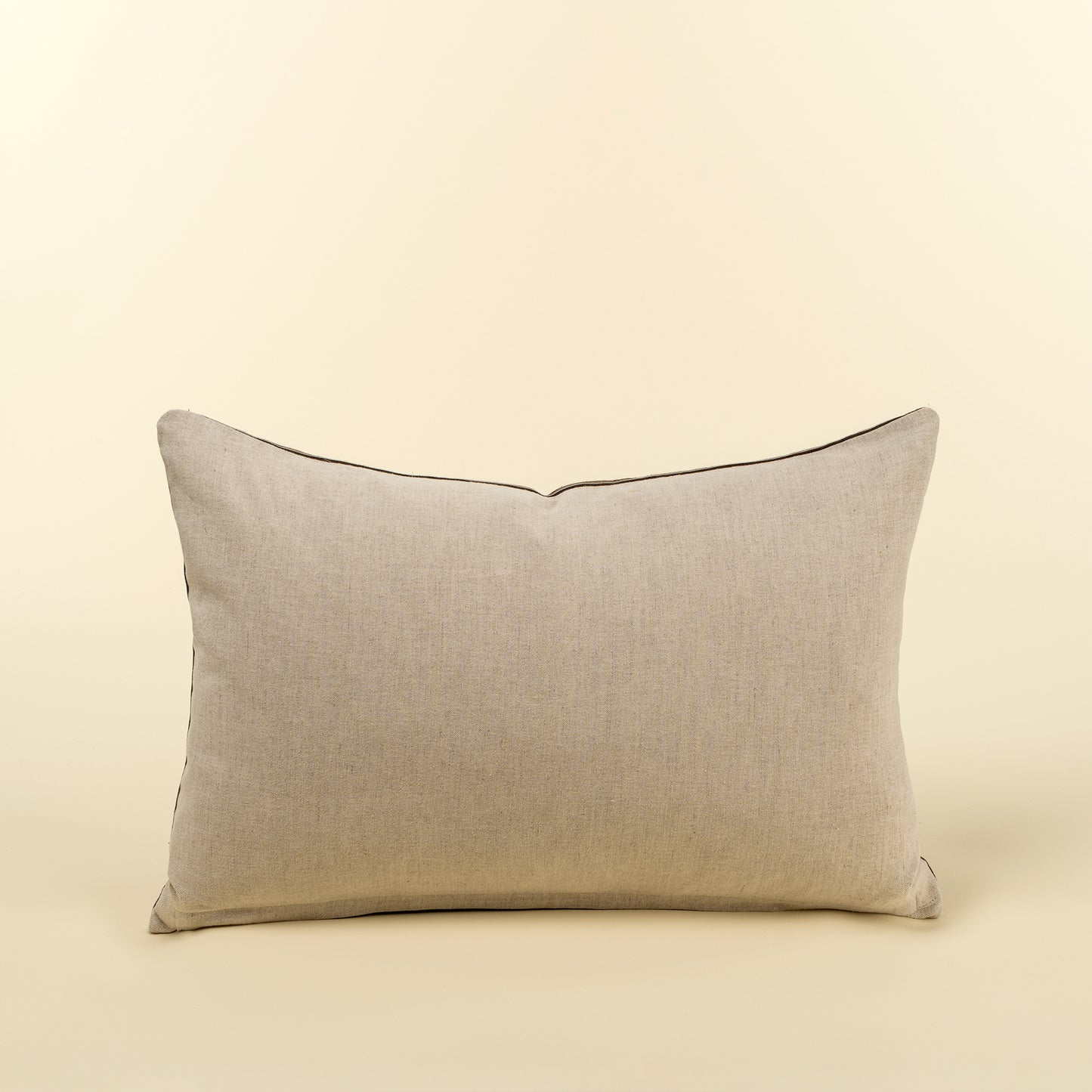 Esme Linen Lumbar Pillow, Mocha