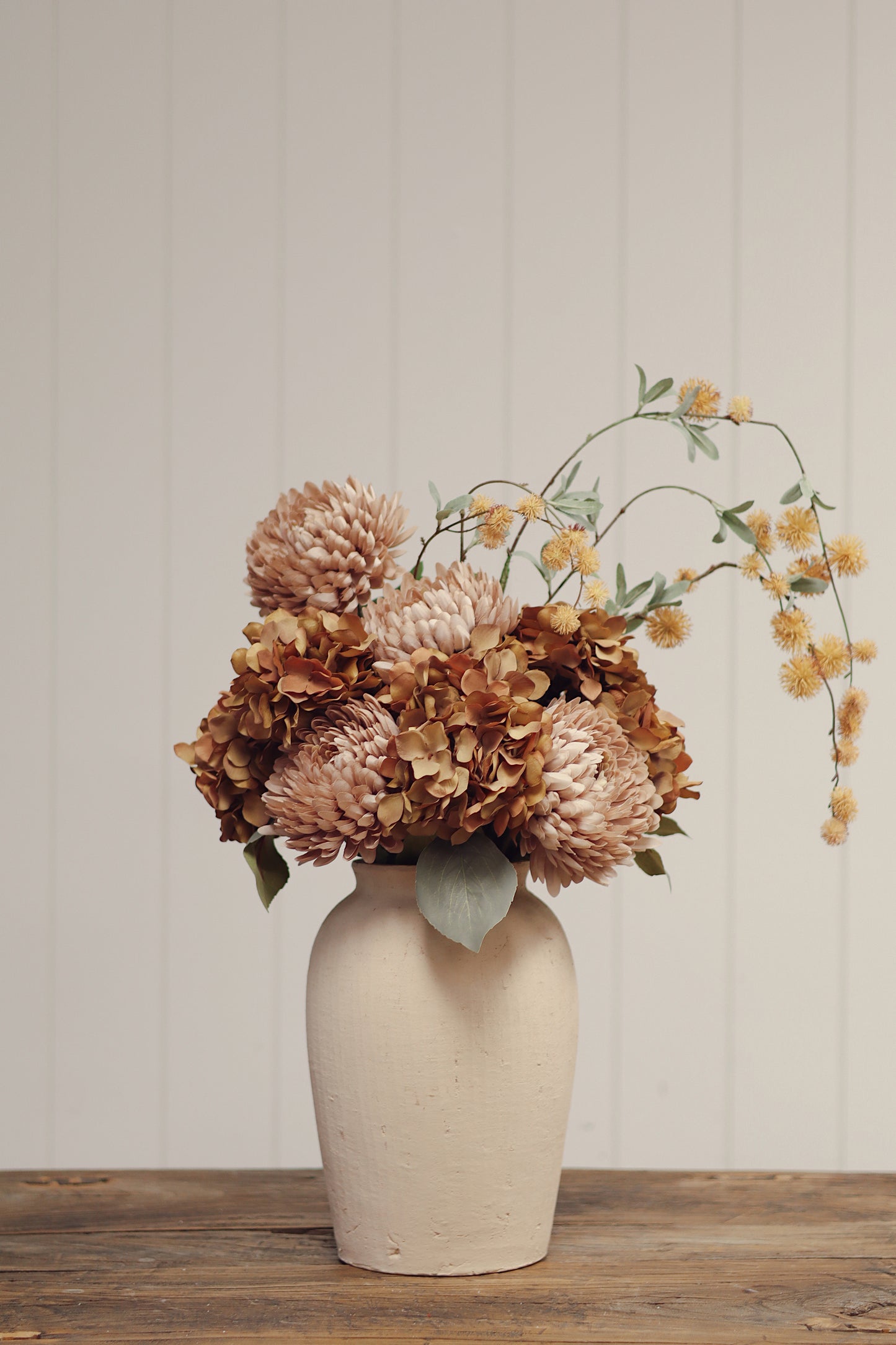Golden Globe Flower Spray