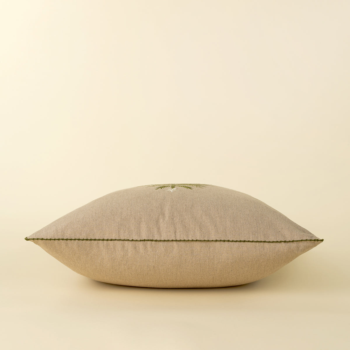 Embroidered Tree Pillow