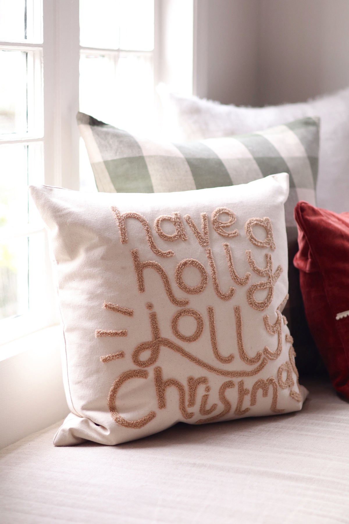 Jolly Christmas Pillow