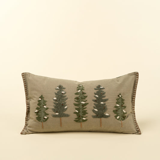 21x12 Alpine Trees Pillow