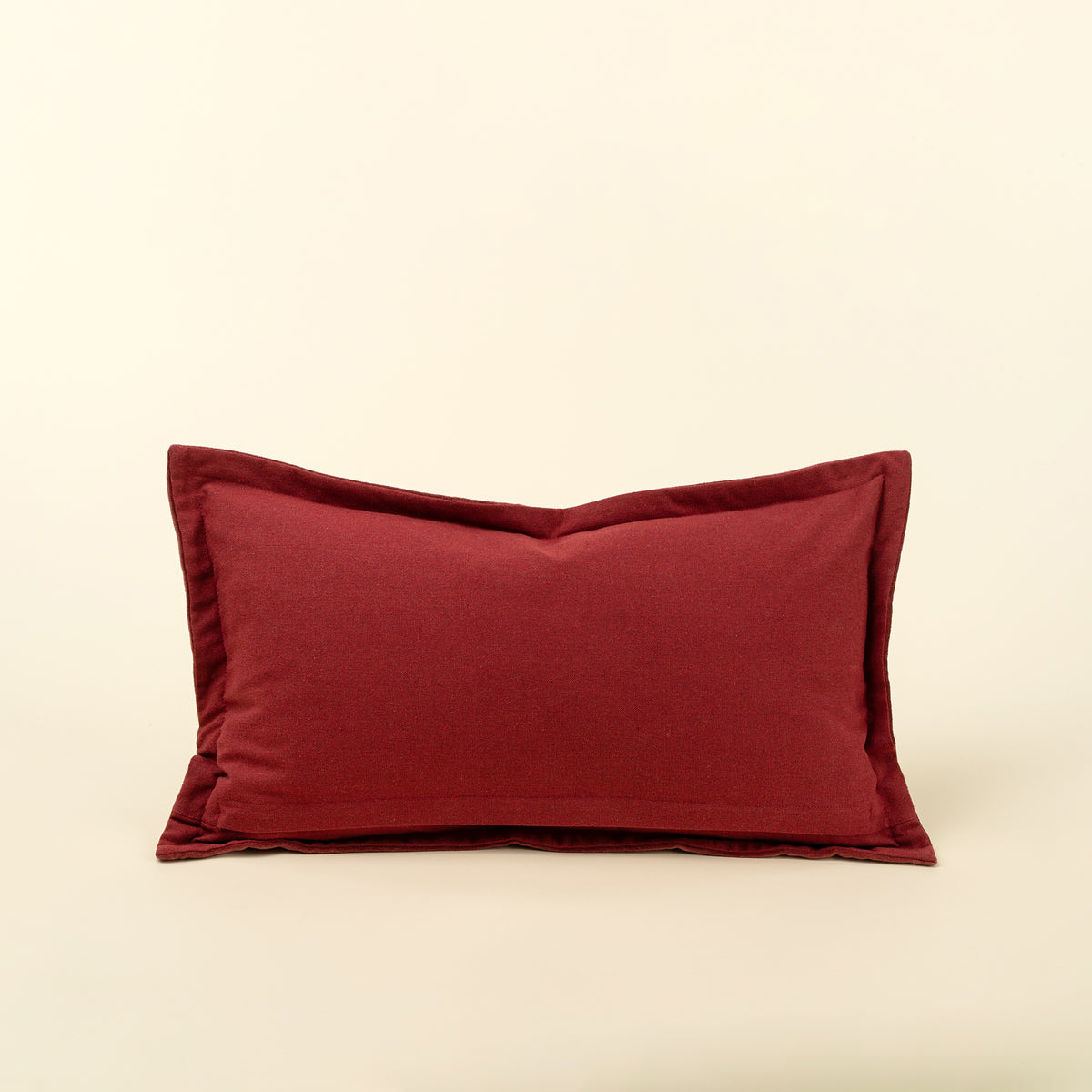 21x12 Happy Holidays Pillow, Red