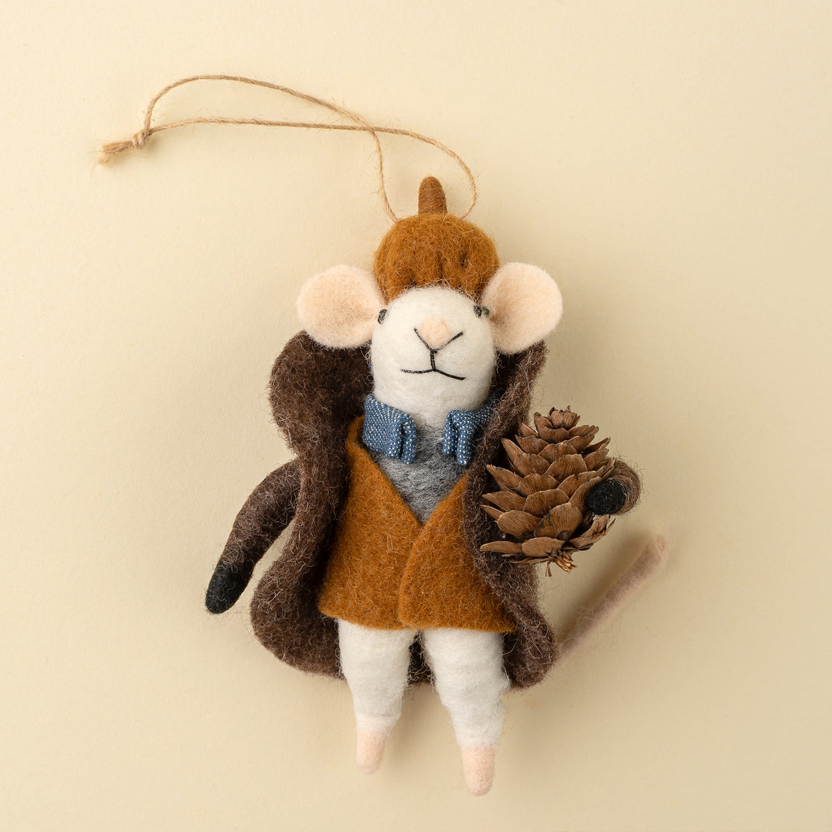 Dapper Declan Mouse Holiday Ornament