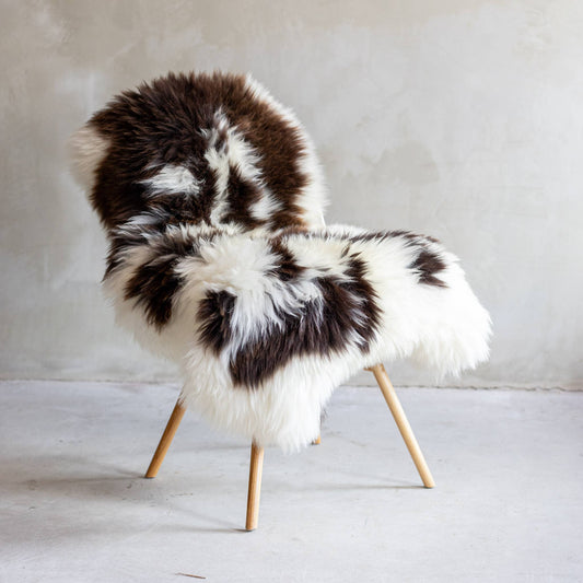Texel Sheepskin | Natural Spotted | Dutch Wool | 4 Sizes