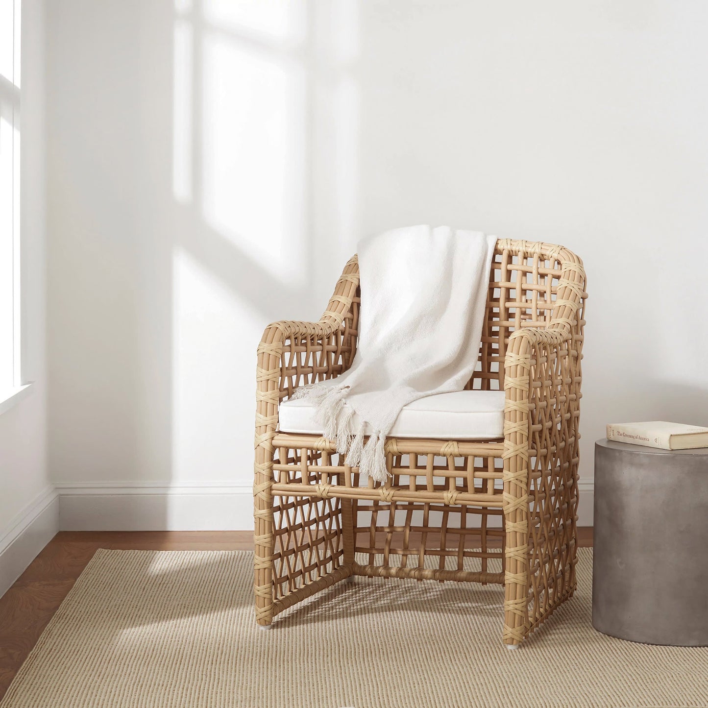Haverhill Handwoven Cotton Rug | Natural