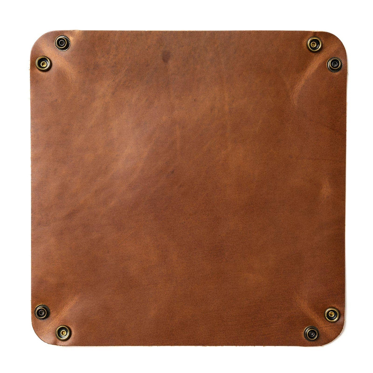 Leather Valet Tray - Natural