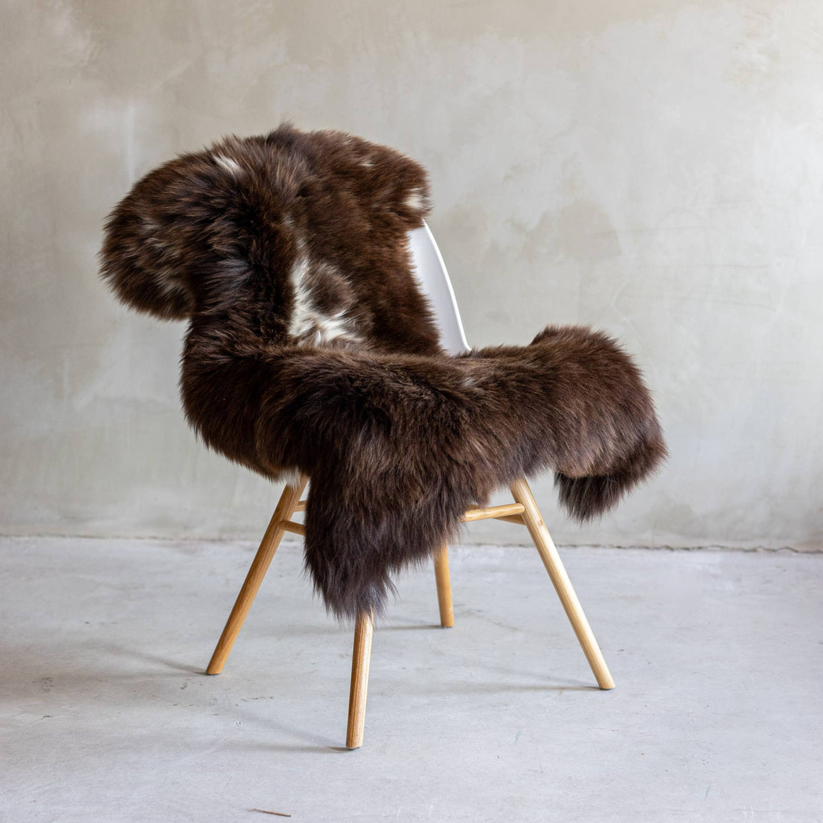 Texel Sheepskin | Natural Spotted | Dutch Wool | 4 Sizes
