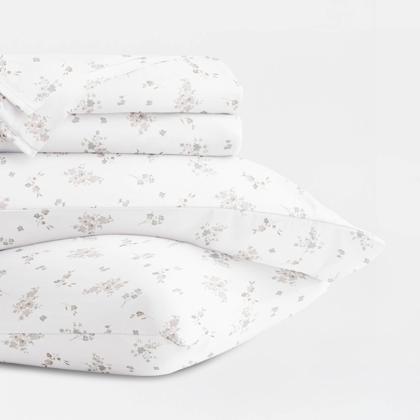 Bouquet Bliss 300 Thread Count Cotton Patterned Sheet Set