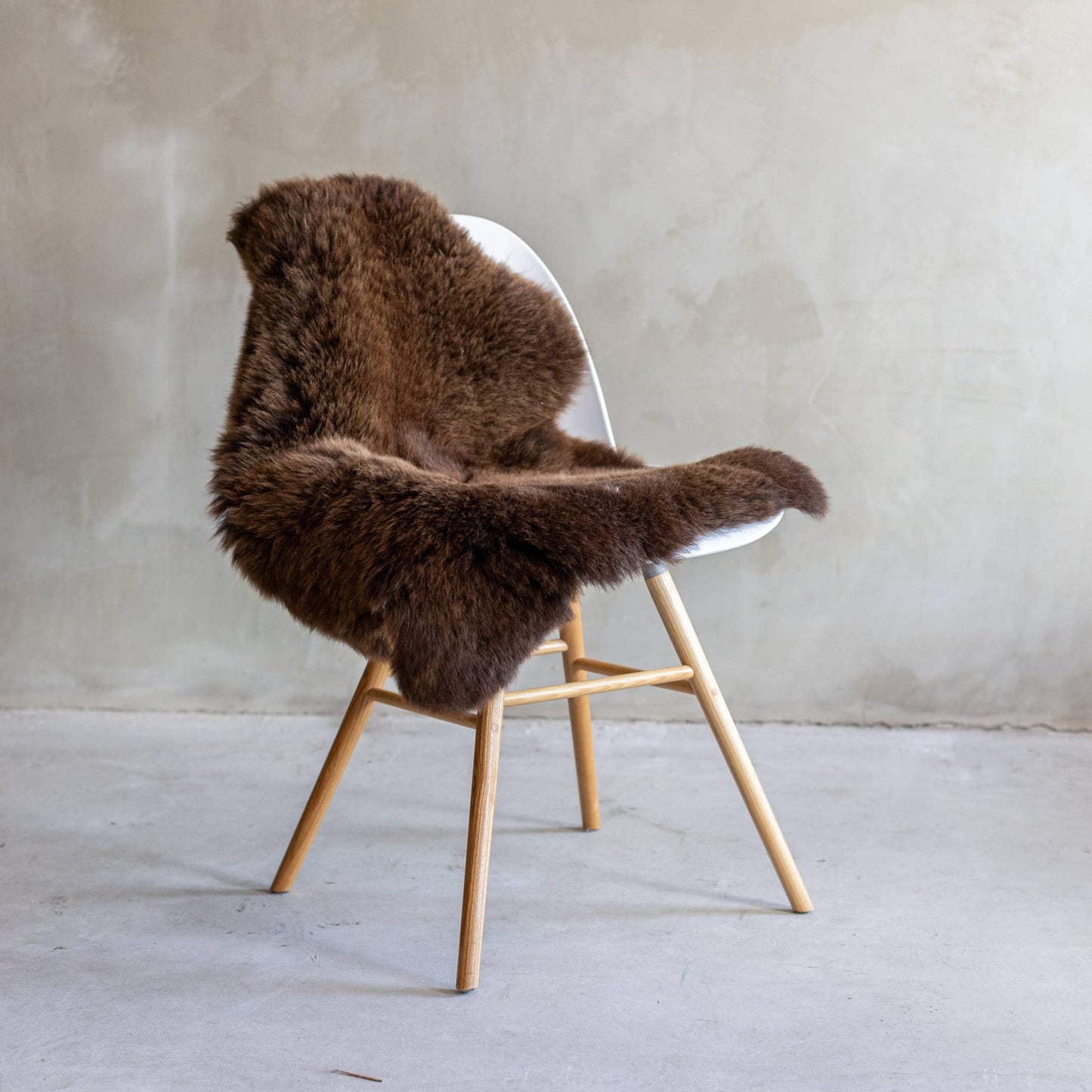 Texel sheepskin brown