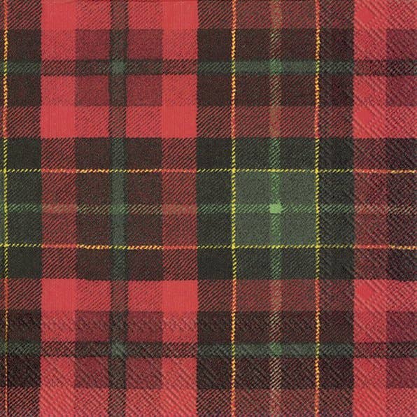Lunch Napkin : TARTAN