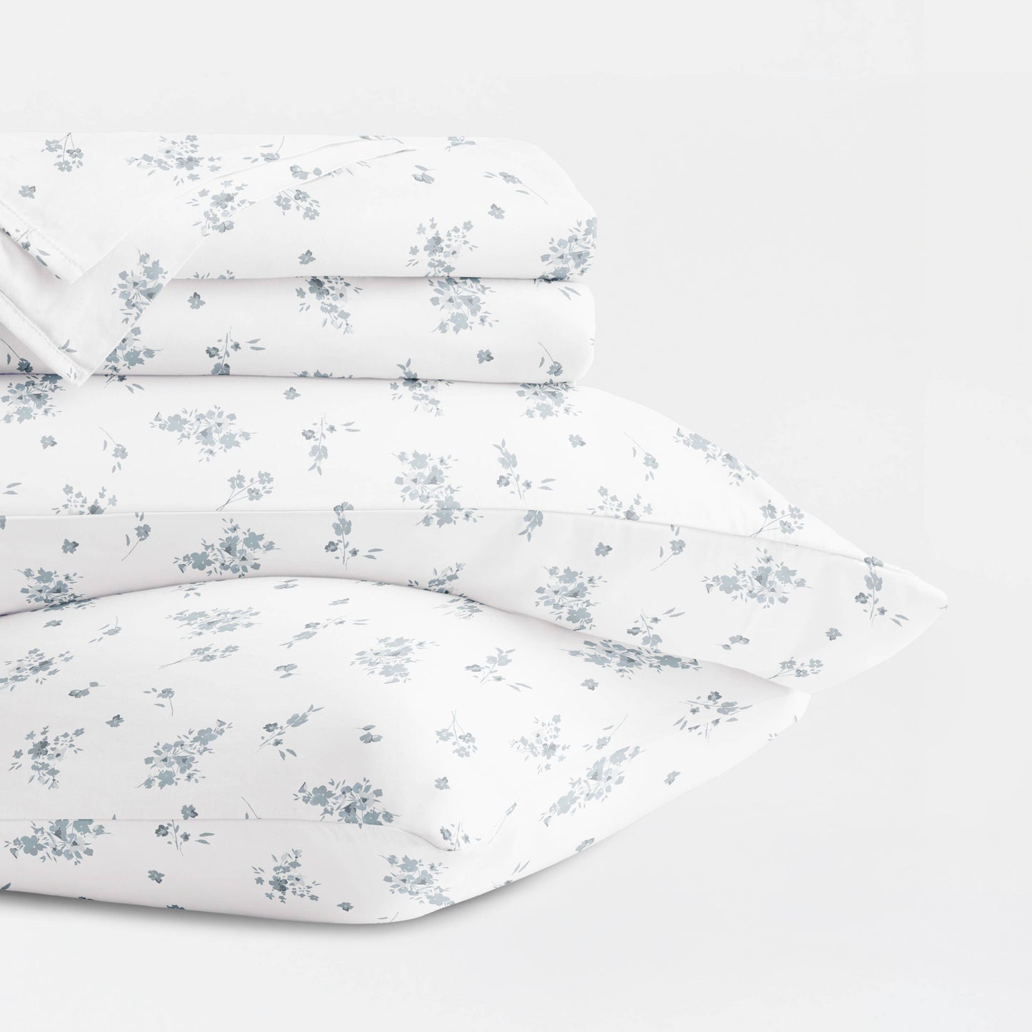 Bouquet Bliss 300 Thread Count Cotton Patterned Sheet Set