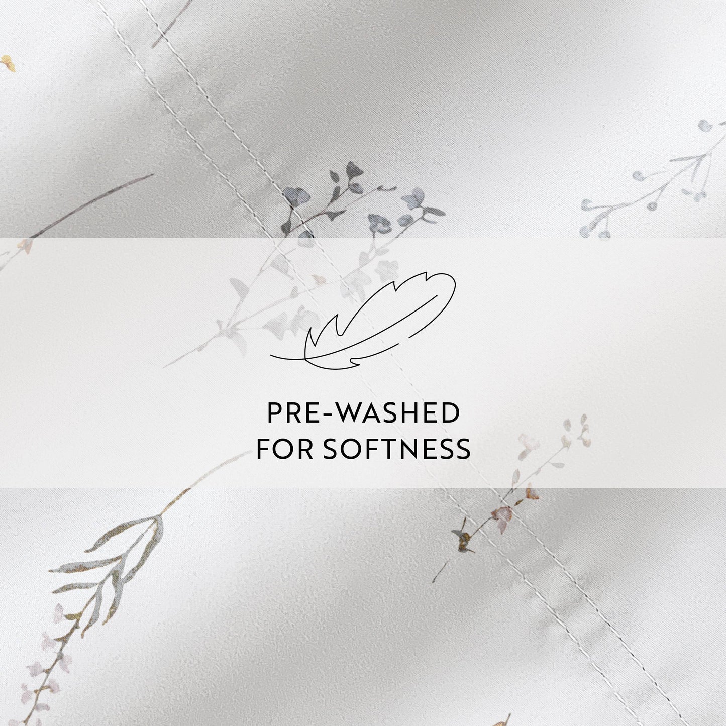 Wild Garden 300 Thread Count Cotton Patterned Sheet Set