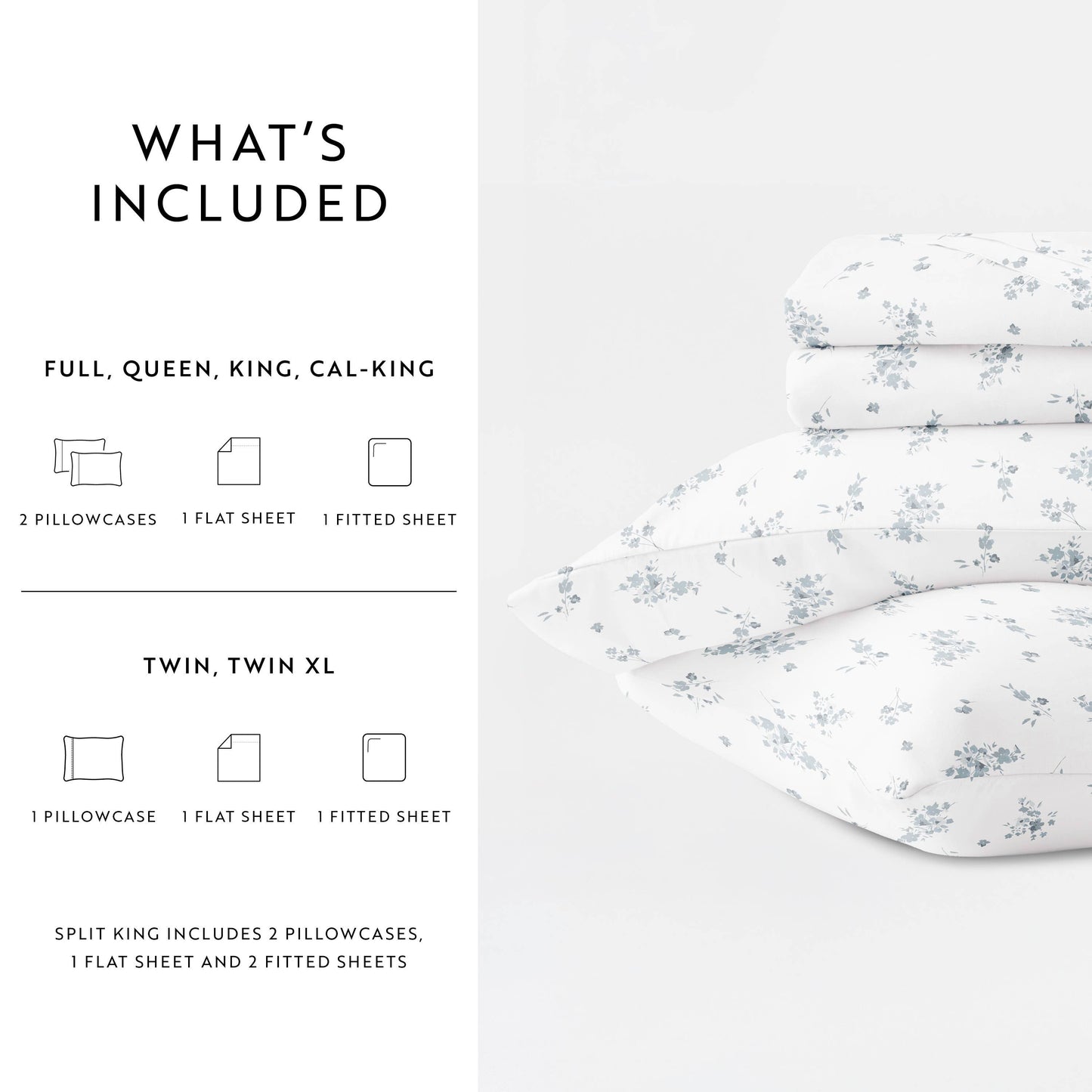 Bouquet Bliss 300 Thread Count Cotton Patterned Sheet Set