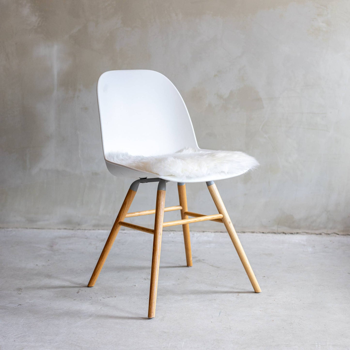 Sheepskin Chair Pad | Natural Wool | 6 Styles | 40 x 40 cm