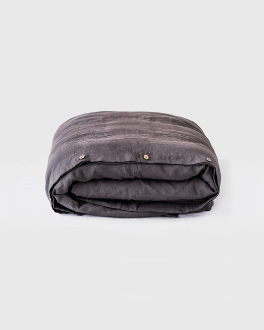 Charcoal Gray Duvet Cover