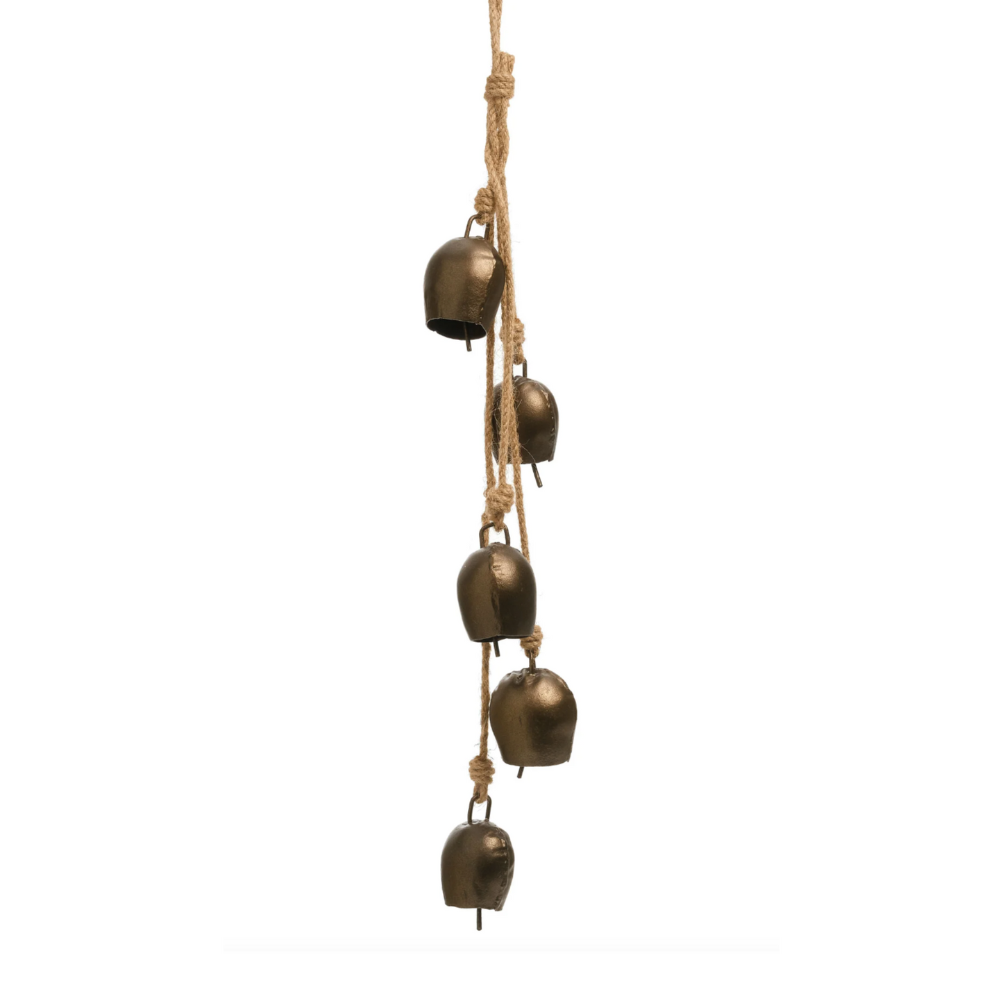 Cluster Bell Iron/Jute Ant Bronze