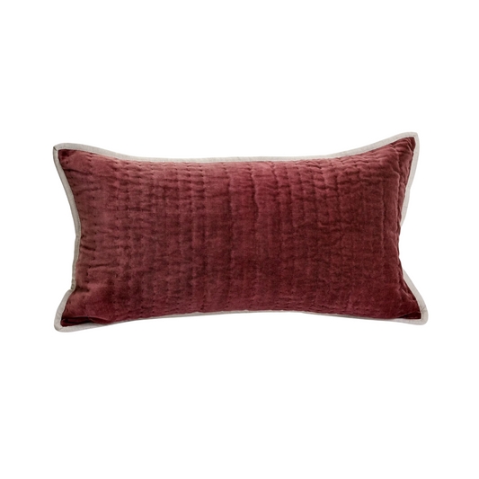 Cushion Quilted Cotton Velvet