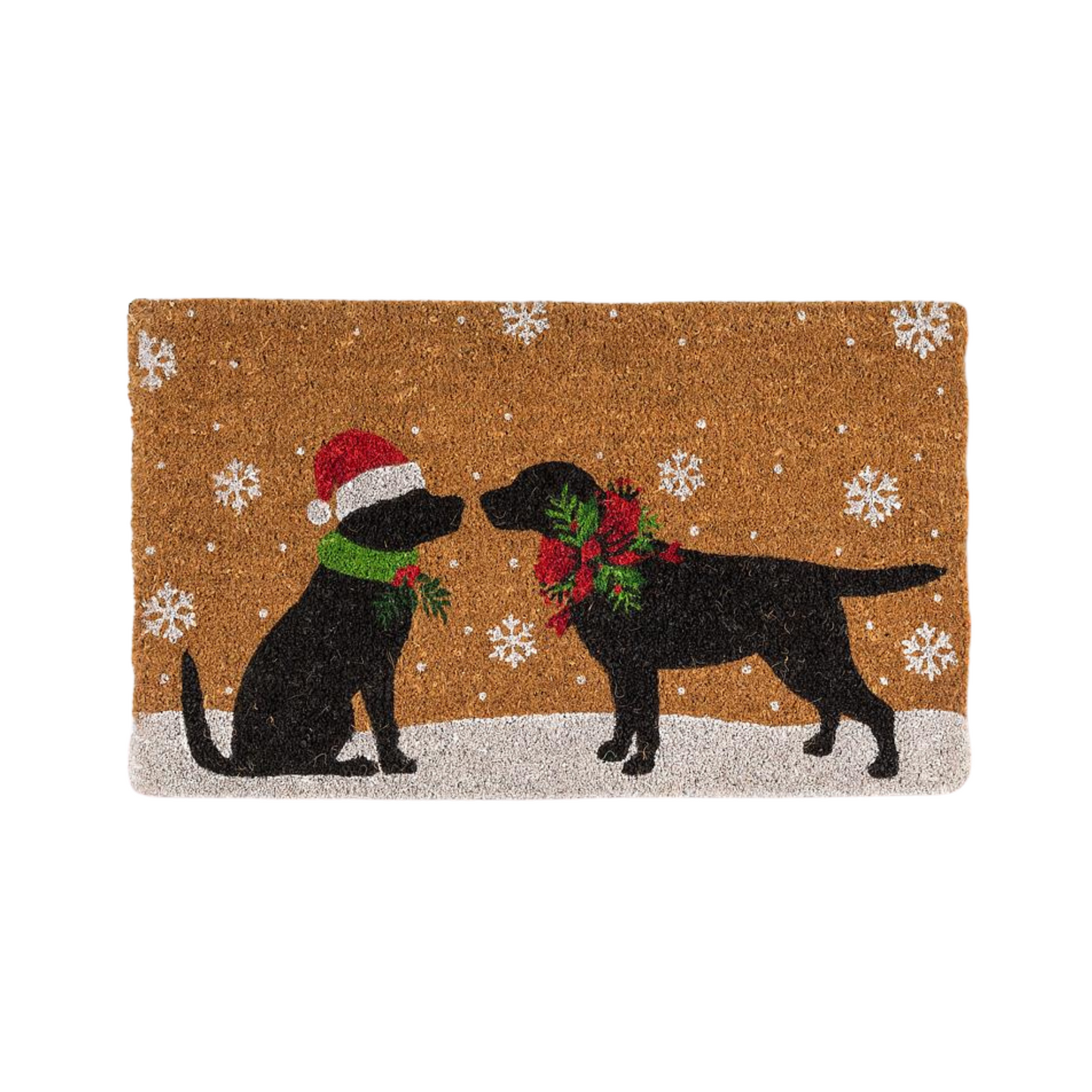 Christmas Dogs Doormat