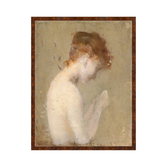 Shy Model, C.1900 Large