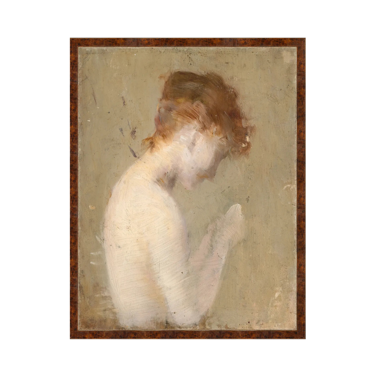 Shy Model, C.1900 Large