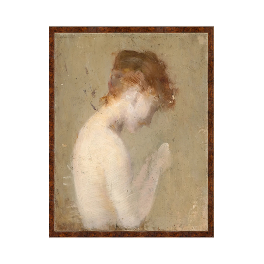 Shy Model, C.1900 Large