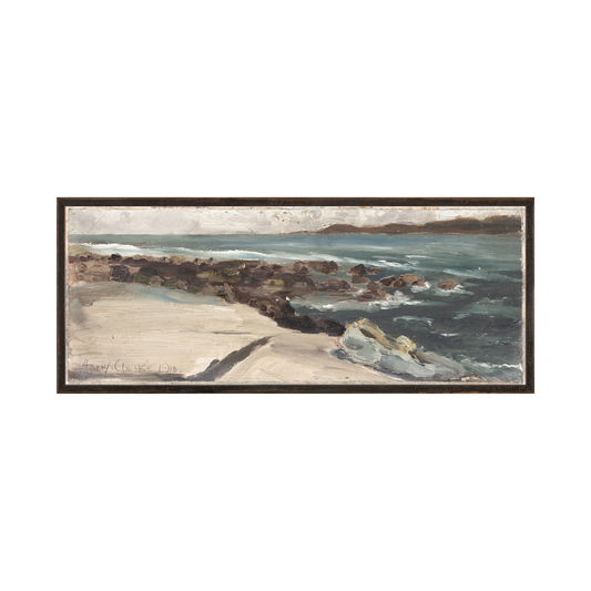 Landscape by the Coast C. 1889 Large