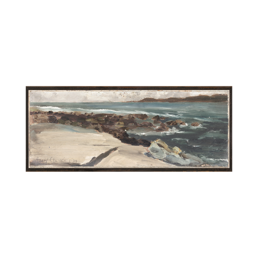 Landscape by the Coast C. 1889 Large