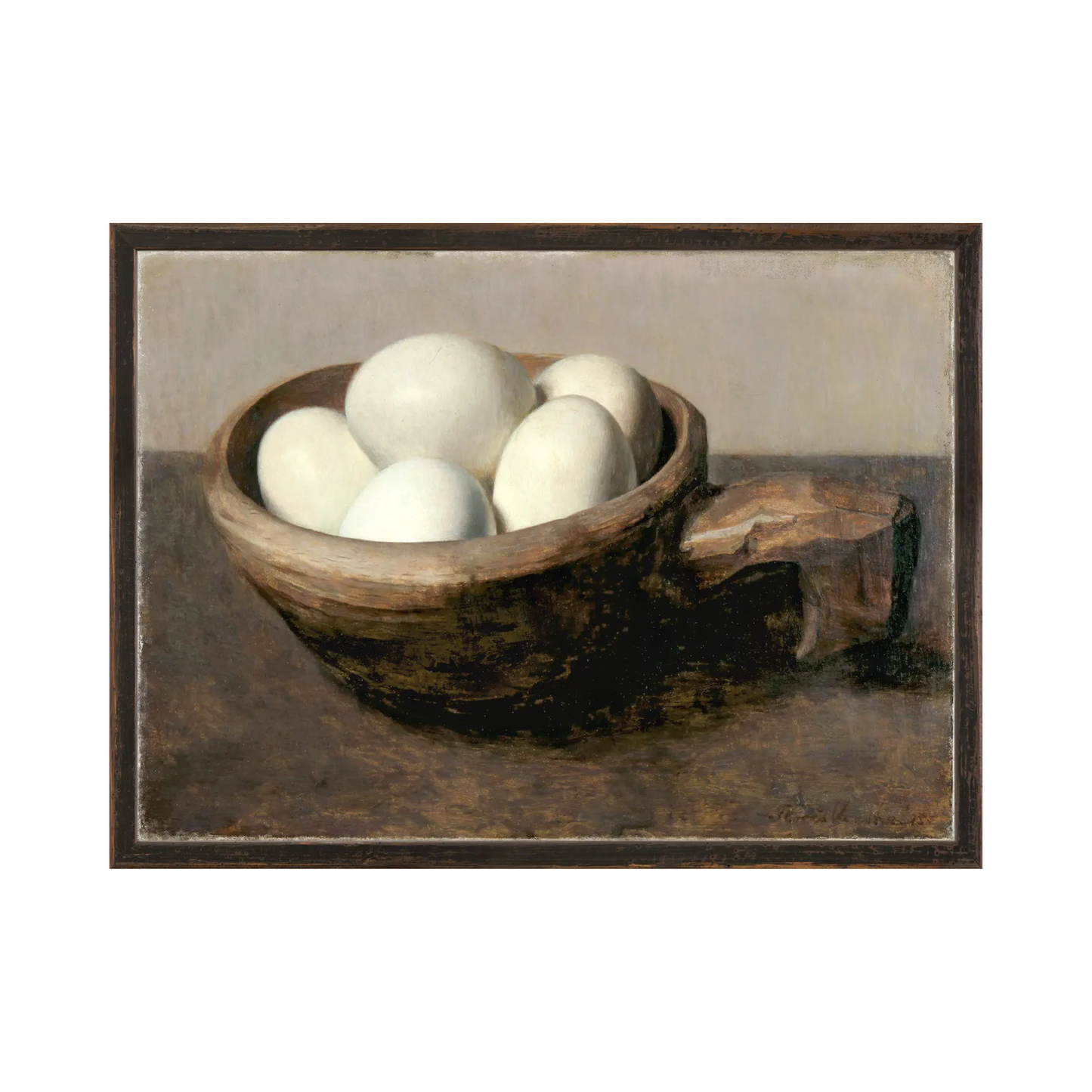 Nap With Eggs C. 1915 Large