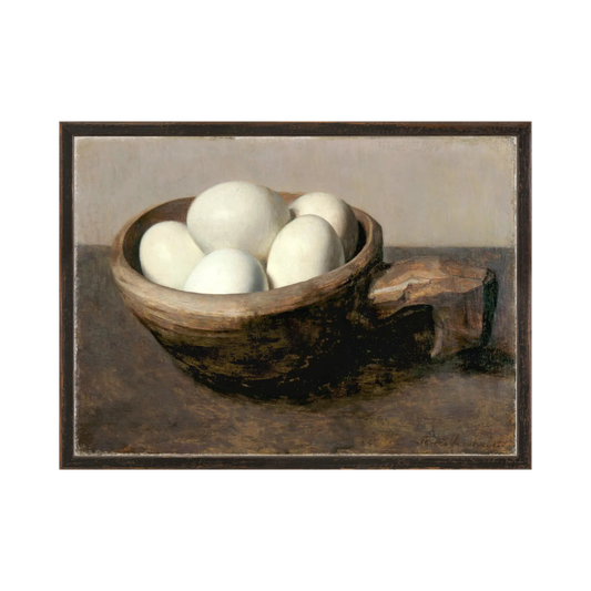 Nap With Eggs C. 1915 Large