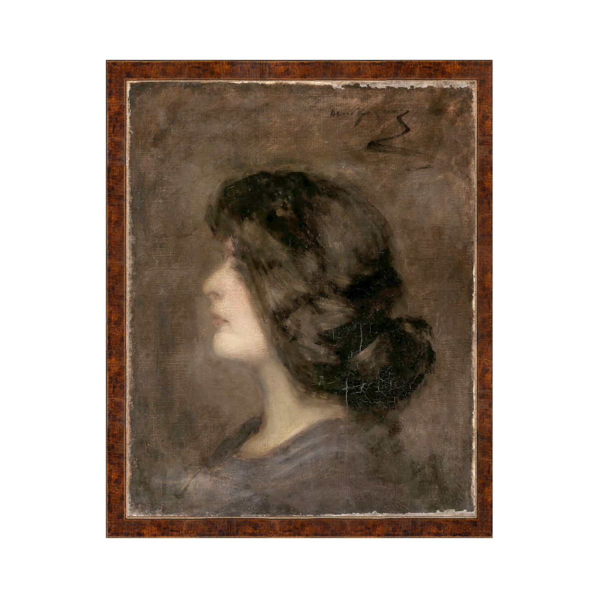 Laura At Fifteen C. 1894 Large