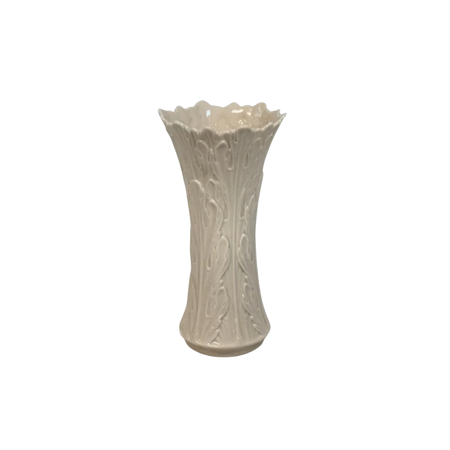 Lenox Porcelain Embossed Vase