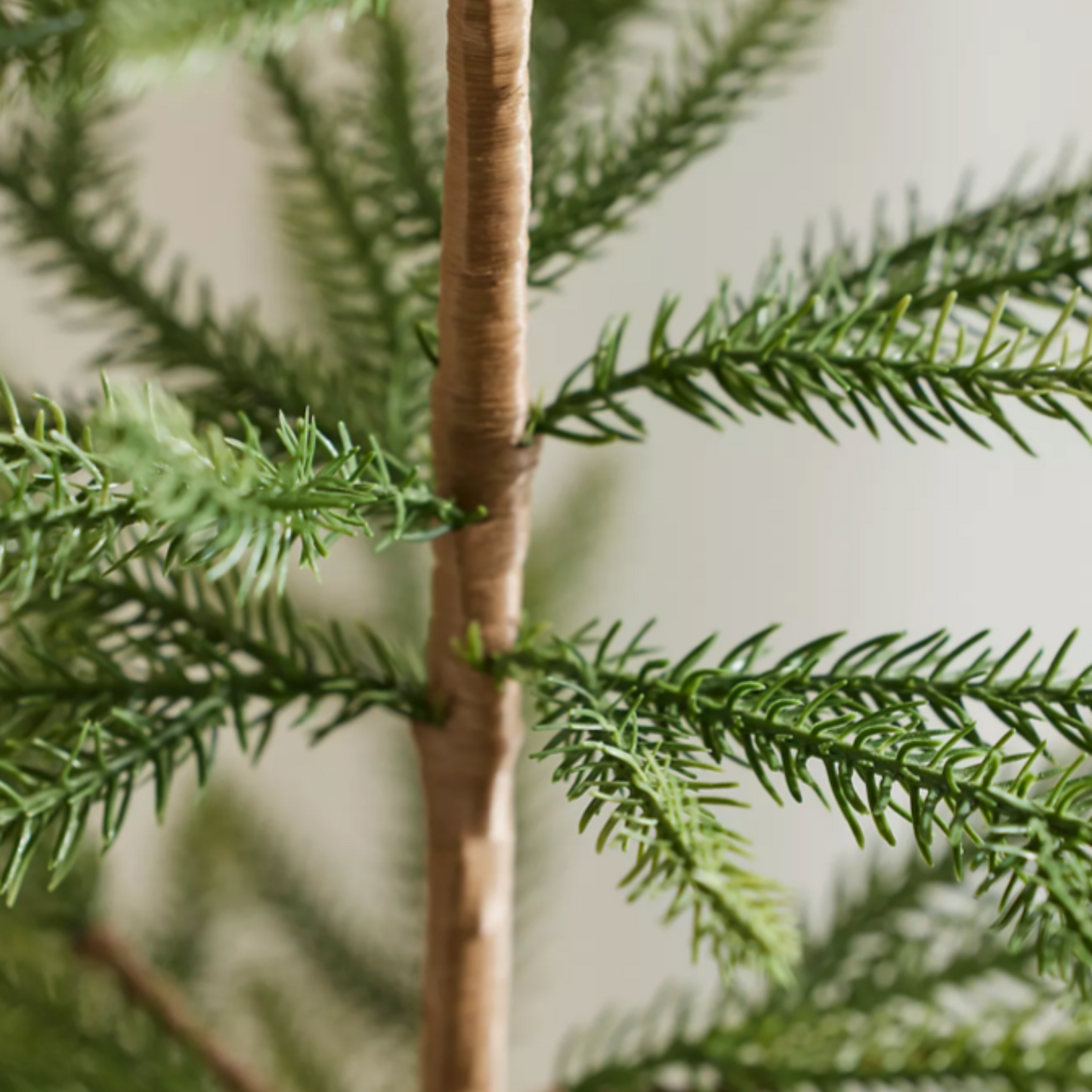 Faux Spruce Tree w/ Moss Ball