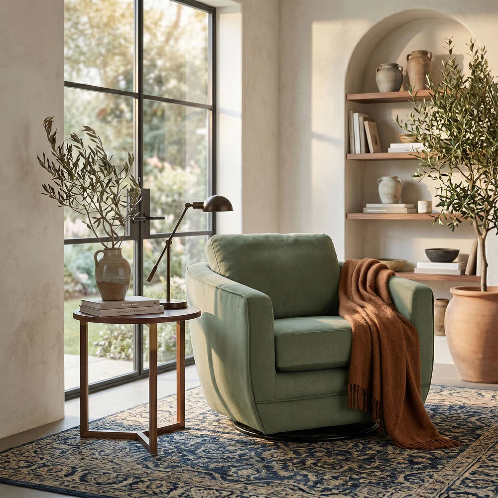 Baltimo Club Chair or Swivel Chair
