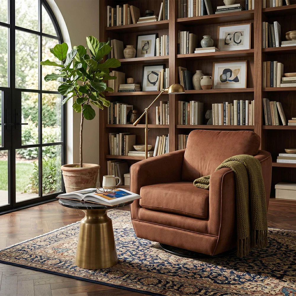 Baltimo Club Chair or Swivel Chair