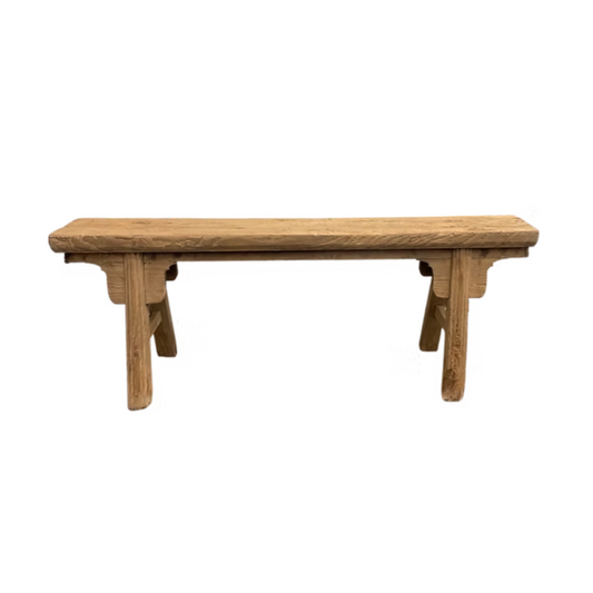 Hazel Vintage Wood Bench