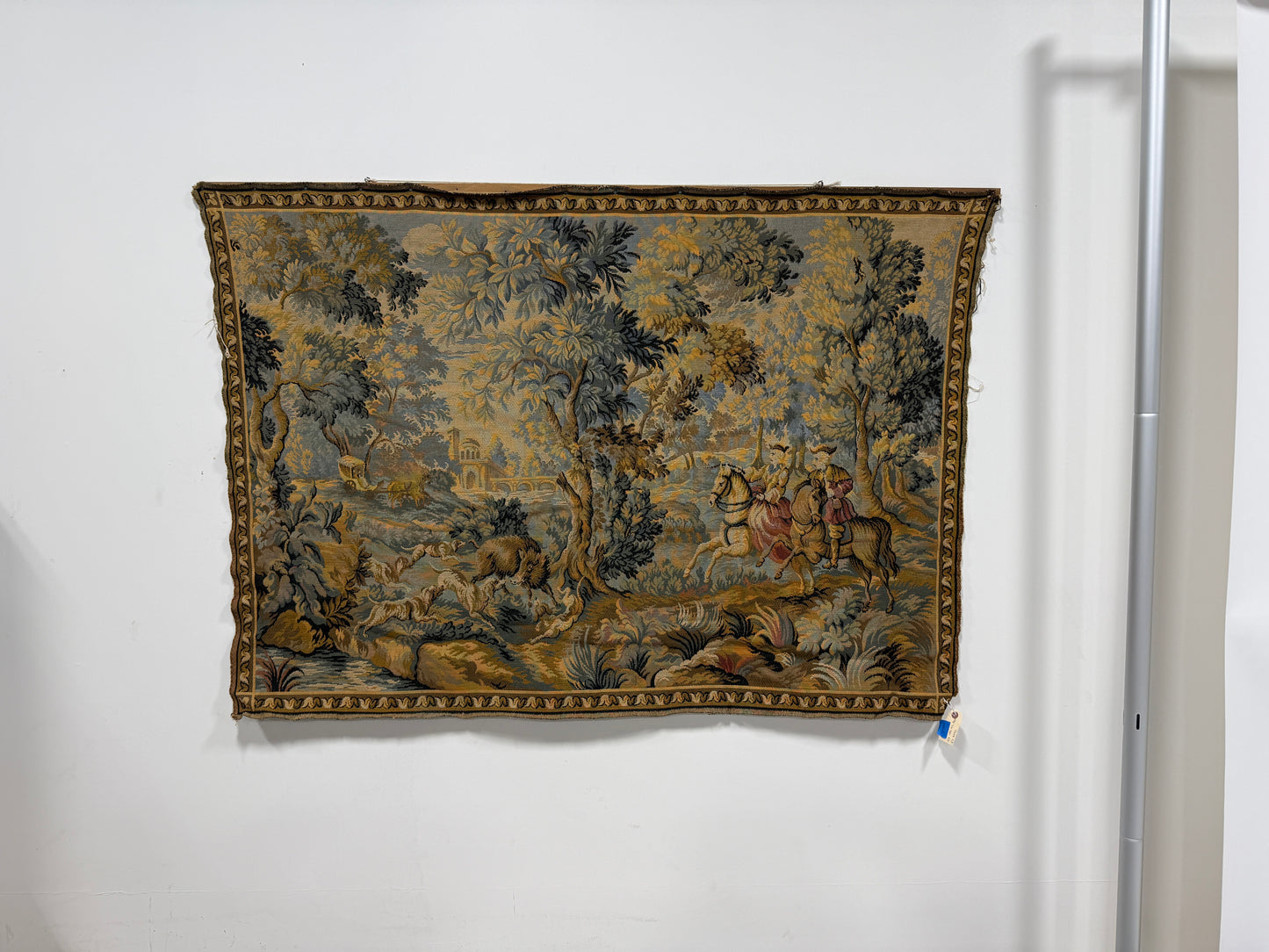 Antique 1900 French Tapestry