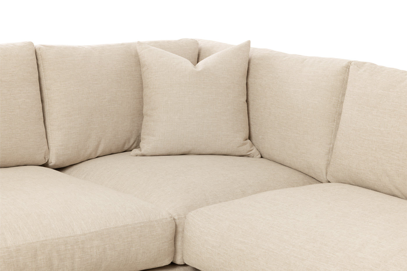 Lucca Feather-Filled Bench Seat Sofa 94.5in
