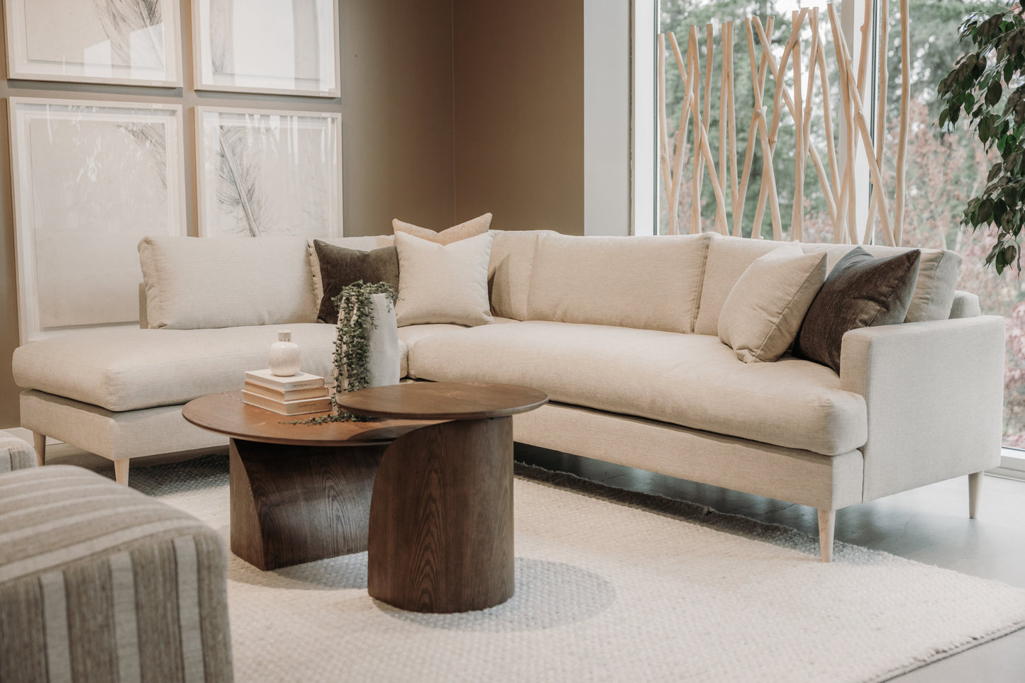 Lucca Feather-Filled Bench Seat Sofa 94.5in