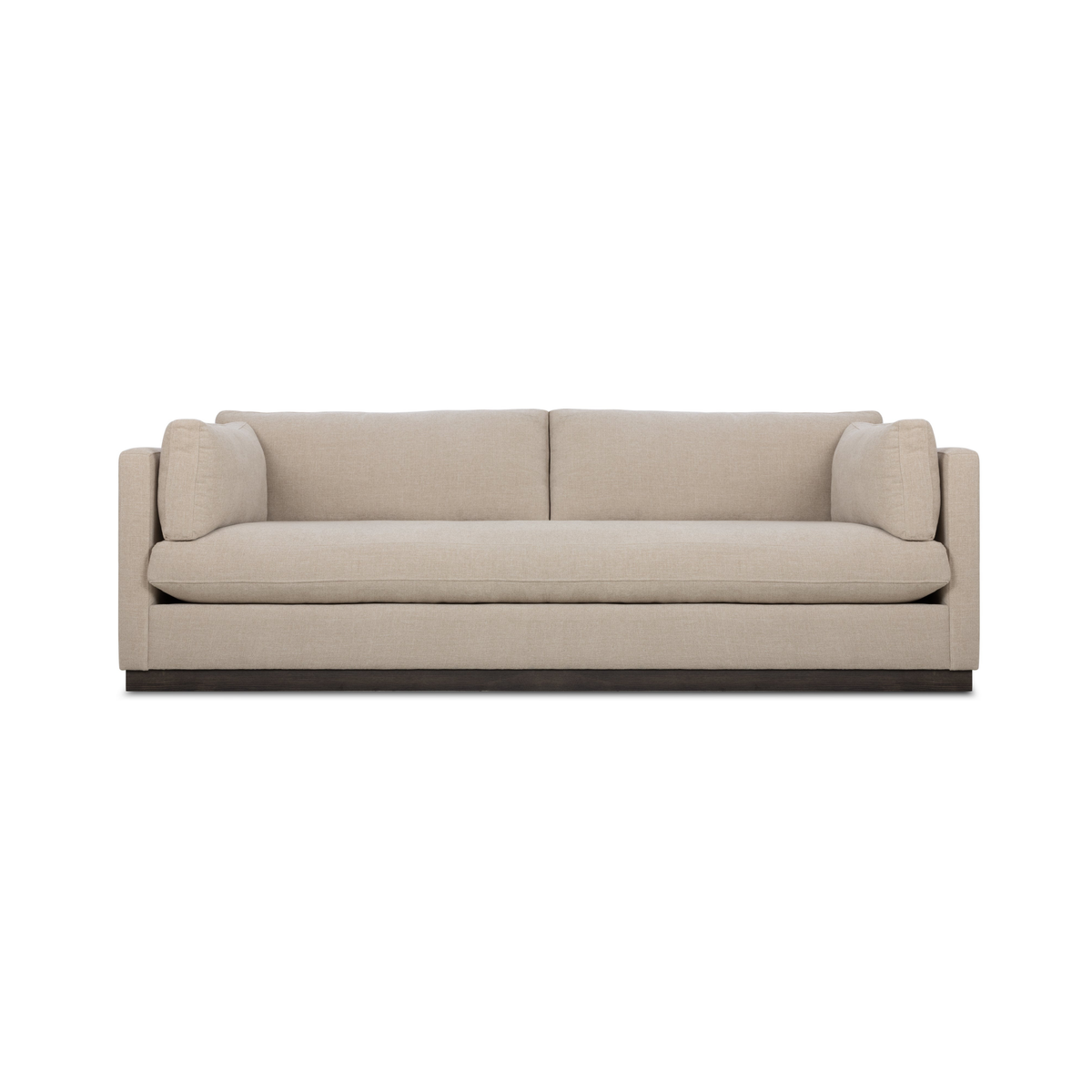 Malibu Ash Wood Plinth Base Sofa Collection