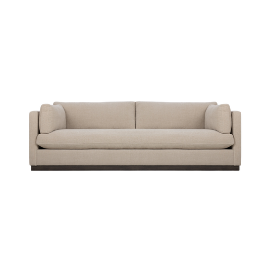 Malibu Ash Wood Plinth Base Sofa Collection