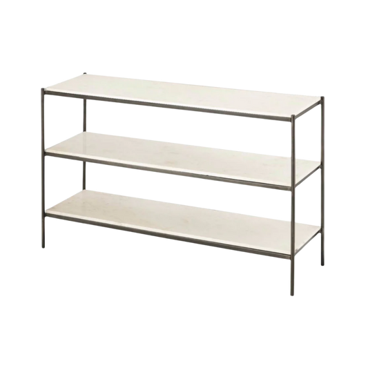 Maya Console Table - Marble White