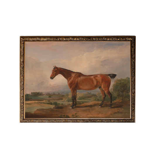 Equestrian Majesty, Vintage Bronze Frame