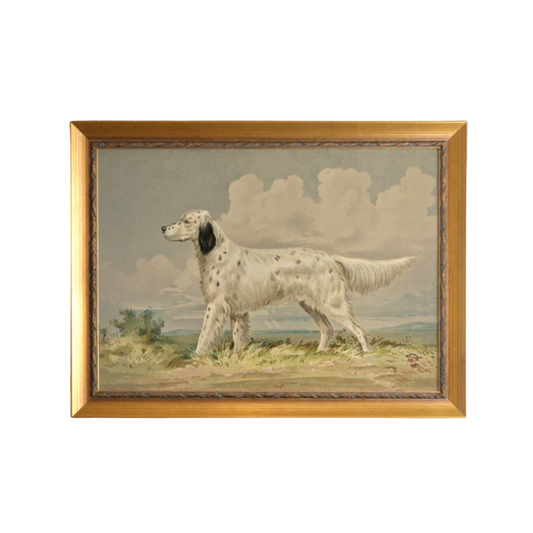 Faithful Companion, Vintage Silver Frame