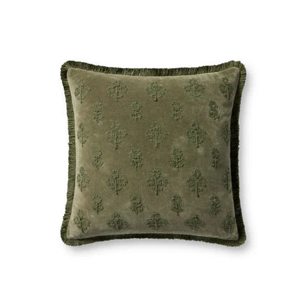 Cove Ember Ruffle Pillow