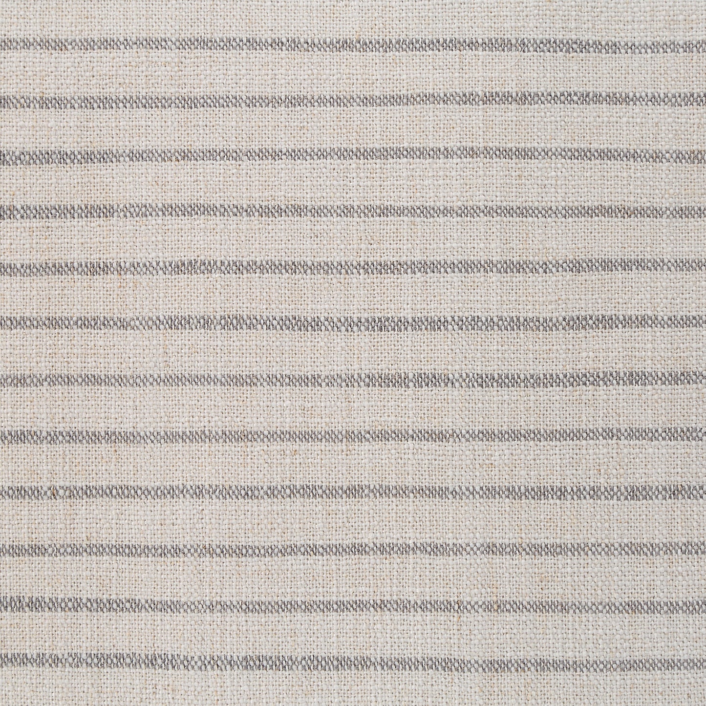 Lauren Linen-Blend Throw Pillow Beige Grey Stripe 20x20in