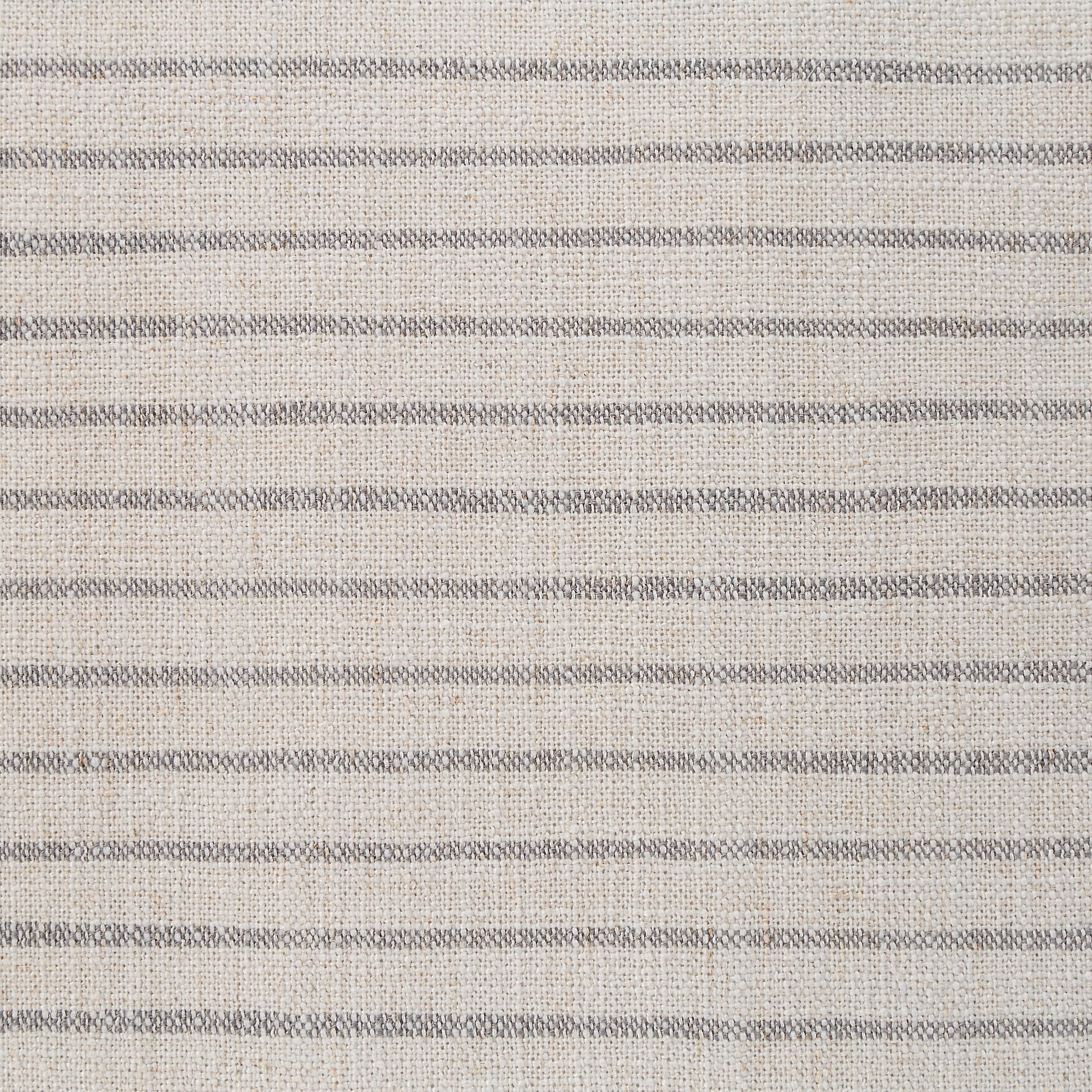 Lauren Linen-Blend Throw Pillow Beige Grey Stripe 20x20in