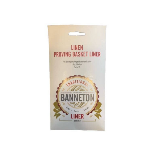 Banneton Proving Basket Liner 2/ST Round Small 7.9x3.1"